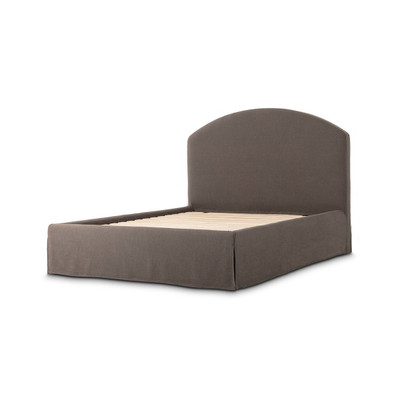 Four Hands Oasley Slipcover Bed - Savoy Coffee - Queen