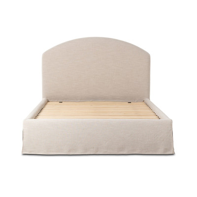 Four Hands Oasley Slipcover Bed - Savoy Parchment - Queen