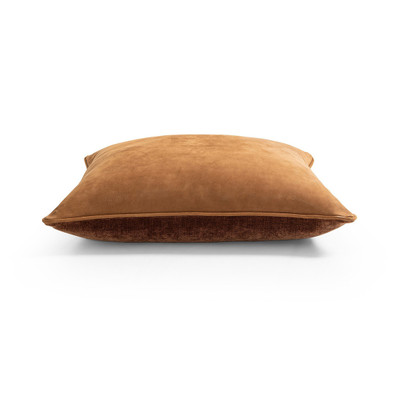 Four Hands Olsen Pillow Cover - Nubuck Cognac - 24" x 24"