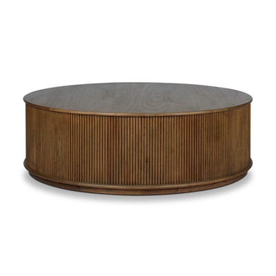 Four Hands Ona Coffee Table - Amber Mindi Veneer