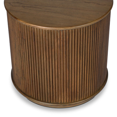 Four Hands Ona End Table - Amber Mindi Veneer