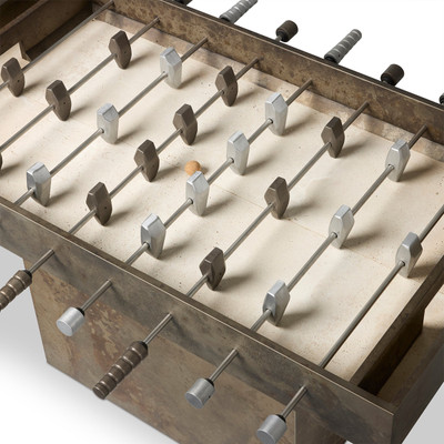 Four Hands Outdoor Foosball Table - Oxidized Aluminum