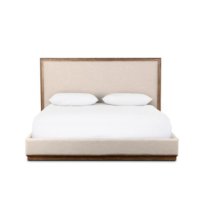 Four Hands Pearson Bed - Savoy Parchment - Queen