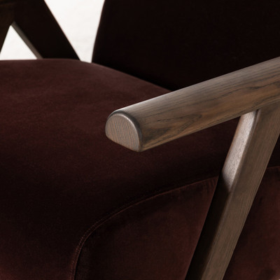 Four Hands Penn Chair - Surrey Plum