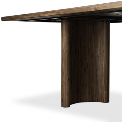 Four Hands Pershing Dining Table - Weathered Acacia Veneer