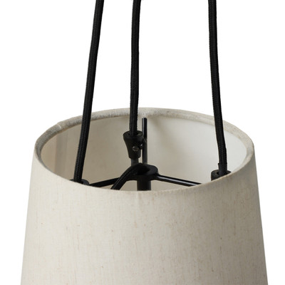 Four Hands Piama Small Pendant - Beige Linen