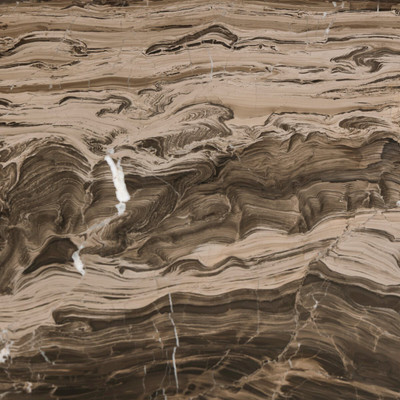 Four Hands Ponce Desk - Rocky Brown Marble