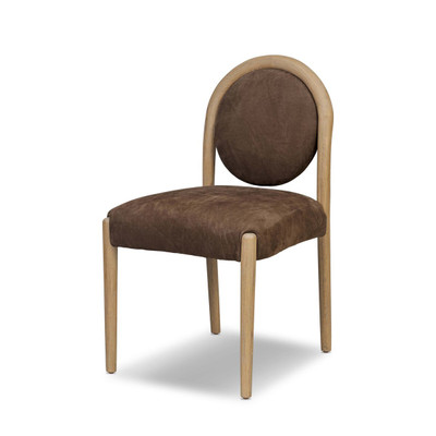 Four Hands Prentiss Dining Chair - Nubuck Cigar