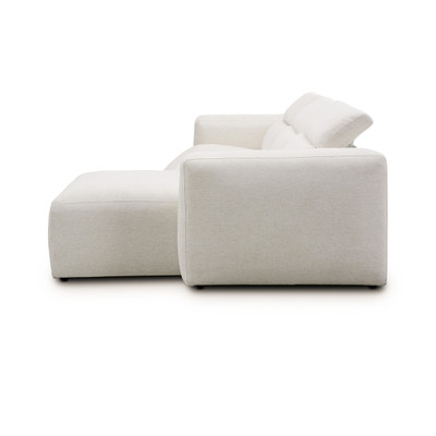 Four Hands Radley 3PC Sectional w/RAF Chaise - Crypton Nomad Snow