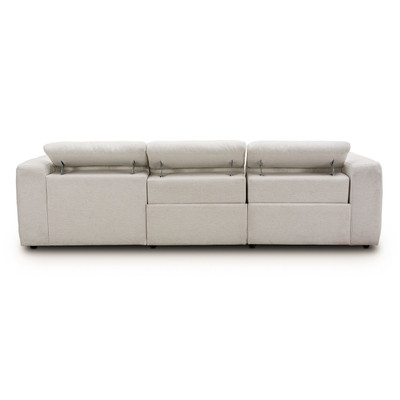 Four Hands Radley 3PC Sectional w/RAF Chaise - Crypton Nomad Snow