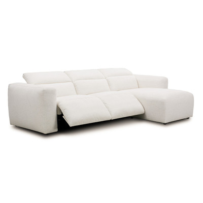 Four Hands Radley 3PC Sectional w/RAF Chaise - Crypton Nomad Snow