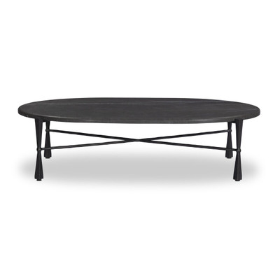 Four Hands Rayna Coffee Table - Grey Italian Marble