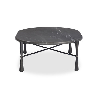 Four Hands Rayna Coffee Table - Grey Italian Marble