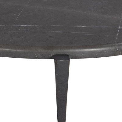 Four Hands Rayna Coffee Table - Grey Italian Marble