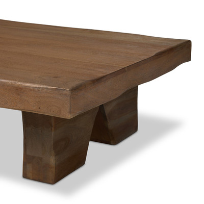 Four Hands Reid Coffee Table - Medium Brown Acacia