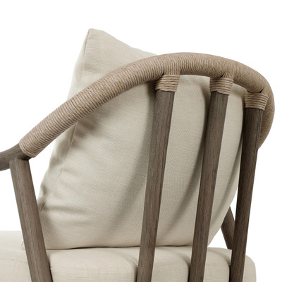 Four Hands Remi Outdoor Chair - Vergo Cream