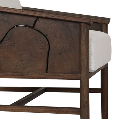 Four Hands Ridge Outdoor Dining Chair - Alessi Linen