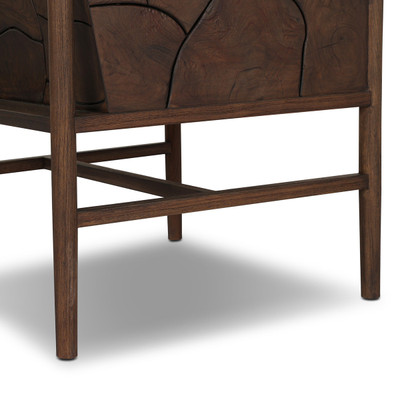 Four Hands Ridge Outdoor Dining Chair - Alessi Linen
