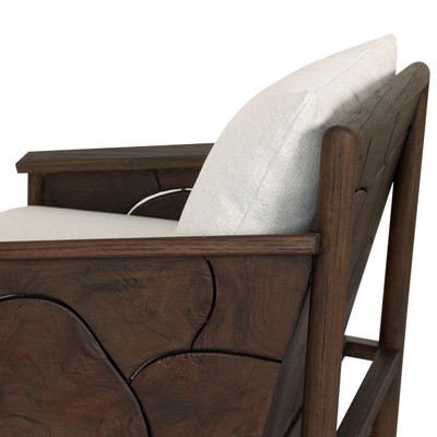 Four Hands Ridge Outdoor Dining Chair - Alessi Linen