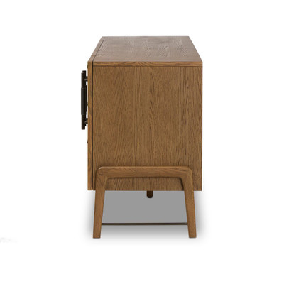 Four Hands Rosedale Media Console - Amber Oak