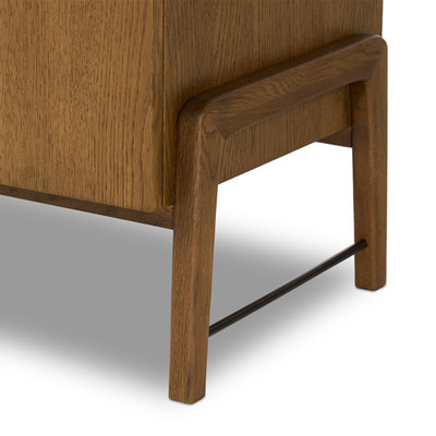Four Hands Rosedale Media Console - Amber Oak
