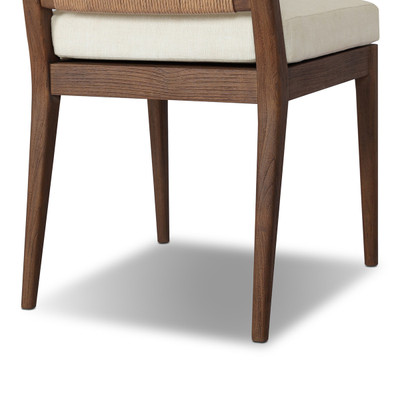 Four Hands Rothler Outdoor Dining Chair - Vergo Cream
