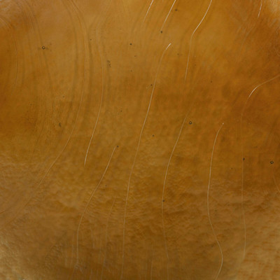 Four Hands Rover Nesting Table - Large - Amber Cast Glass
