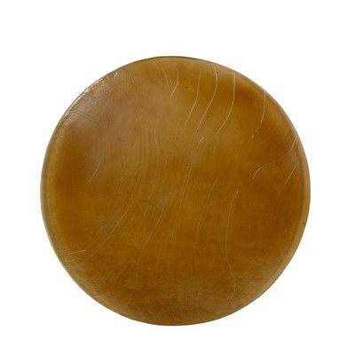 Four Hands Rover Nesting Table - Large - Amber Cast Glass