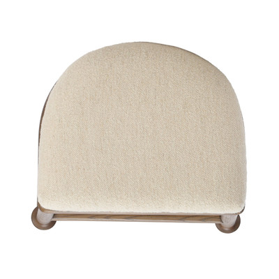 Four Hands Royce Backless Stool - Charter Oatmeal - Counter