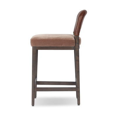 Four Hands Ryver Stool - Dulane Mahogany - Counter