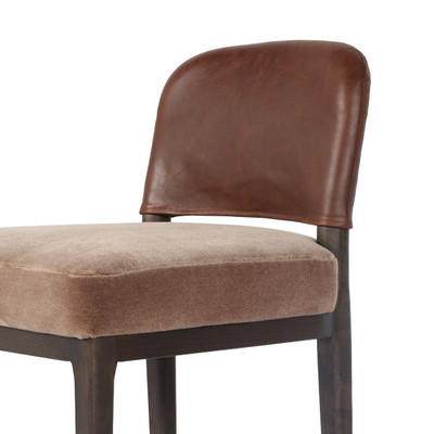 Four Hands Ryver Stool - Dulane Mahogany - Counter