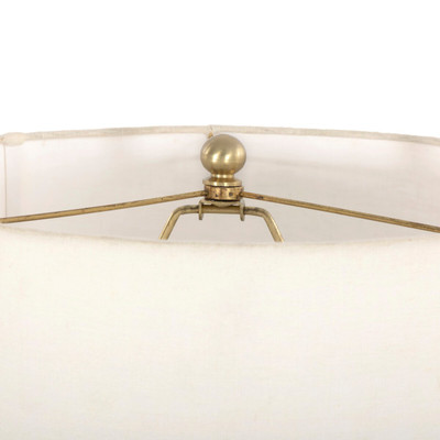 Four Hands Sadia Table Lamp - Matte Sage Ceramic