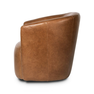 Four Hands Salena Swivel Chair - Sonoma Chestnut