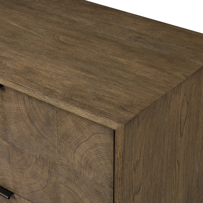 Four Hands Salta 4 Drawer Dresser - Brown Oak Thin Oyster