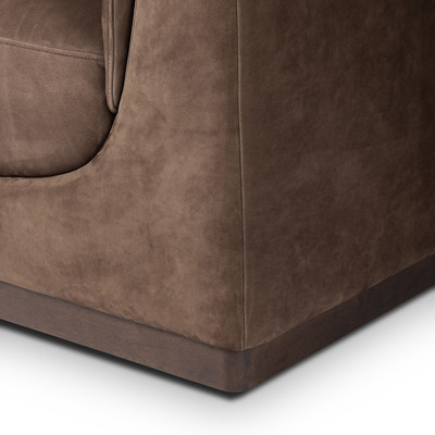Four Hands Santino Swivel Chair - Nubuck Cigar