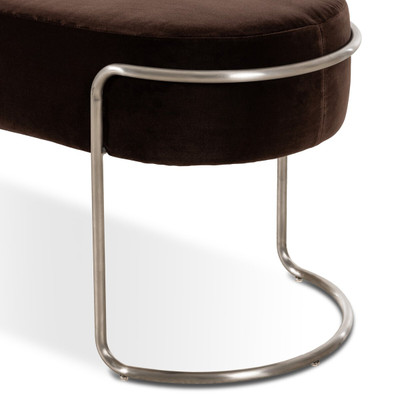 Four Hands Savoy Accent Bench - Surrey Cocoa