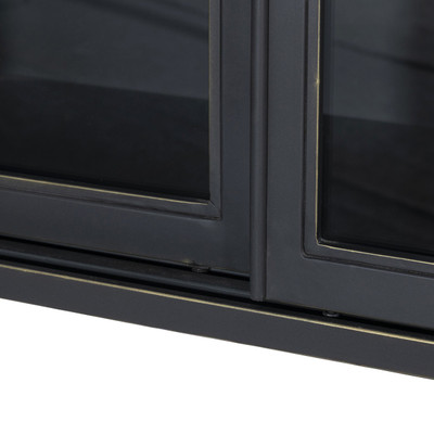 Four Hands Saxon Cabinet - Brushed Bronze Patina