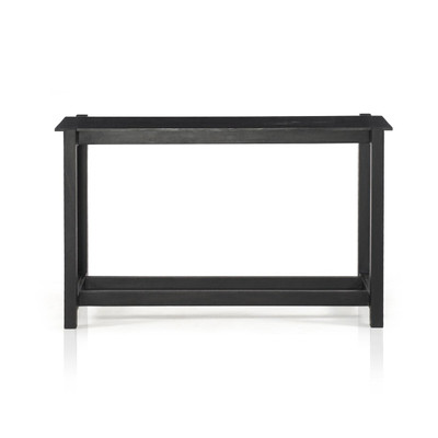Four Hands Scout Bar Table - Worn Black Mango - Counter