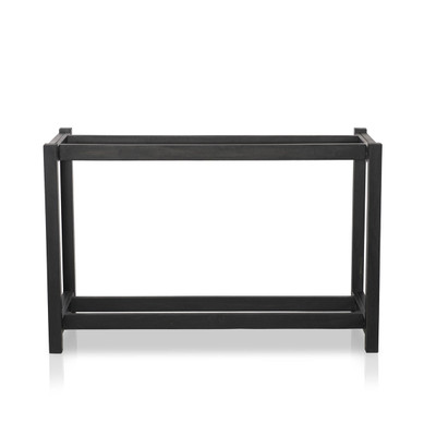 Four Hands Scout Bar Table - Worn Black Mango - Counter