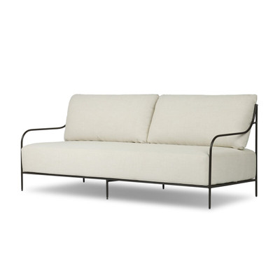 Four Hands Segovia Outdoor Sofa - 78" - Vergo Cream