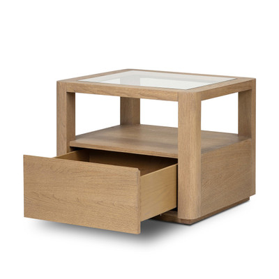Four Hands Shiloh End Table - Sandy Oak