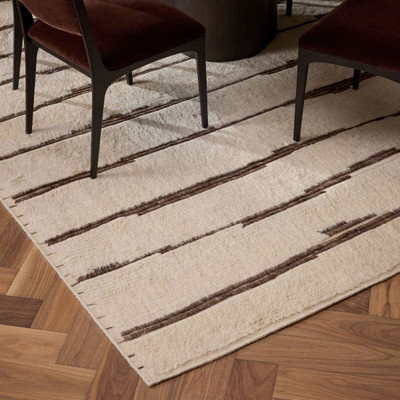 Four Hands Soraya Hand - Knotted Rug - Soraya Ivory - 8'x10'
