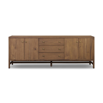 Four Hands Sullivan Media Console - Saddle Tan