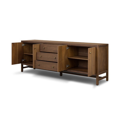 Four Hands Sullivan Media Console - Saddle Tan