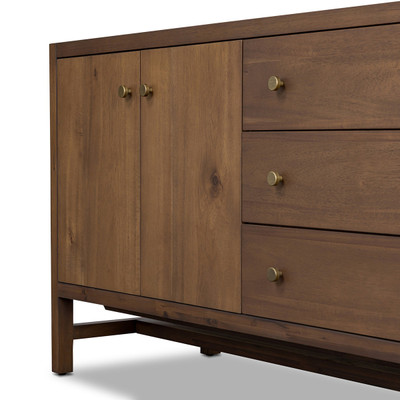 Four Hands Sullivan Media Console - Saddle Tan