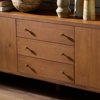 Four Hands Sullivan Media Console - Saddle Tan