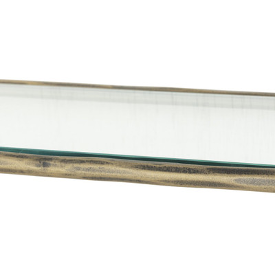 Four Hands Swinton Shelf - Hammered Aged Brass