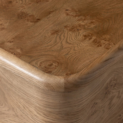 Four Hands Talessi End Table - Wheat Medium Burl Oak