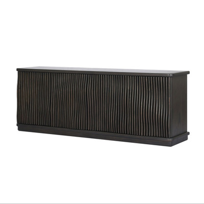 Four Hands Tasman Sideboard - Smoked Black Mindi Veneer