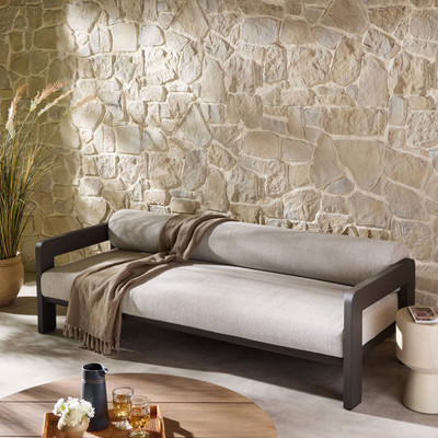 Four Hands Tatiana Outdoor Sofa - 86" - Ramiro Ecru